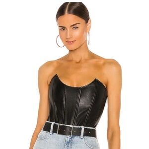Miaou Corset leather top. Bought brand new and just never wore it. Gorgeous!